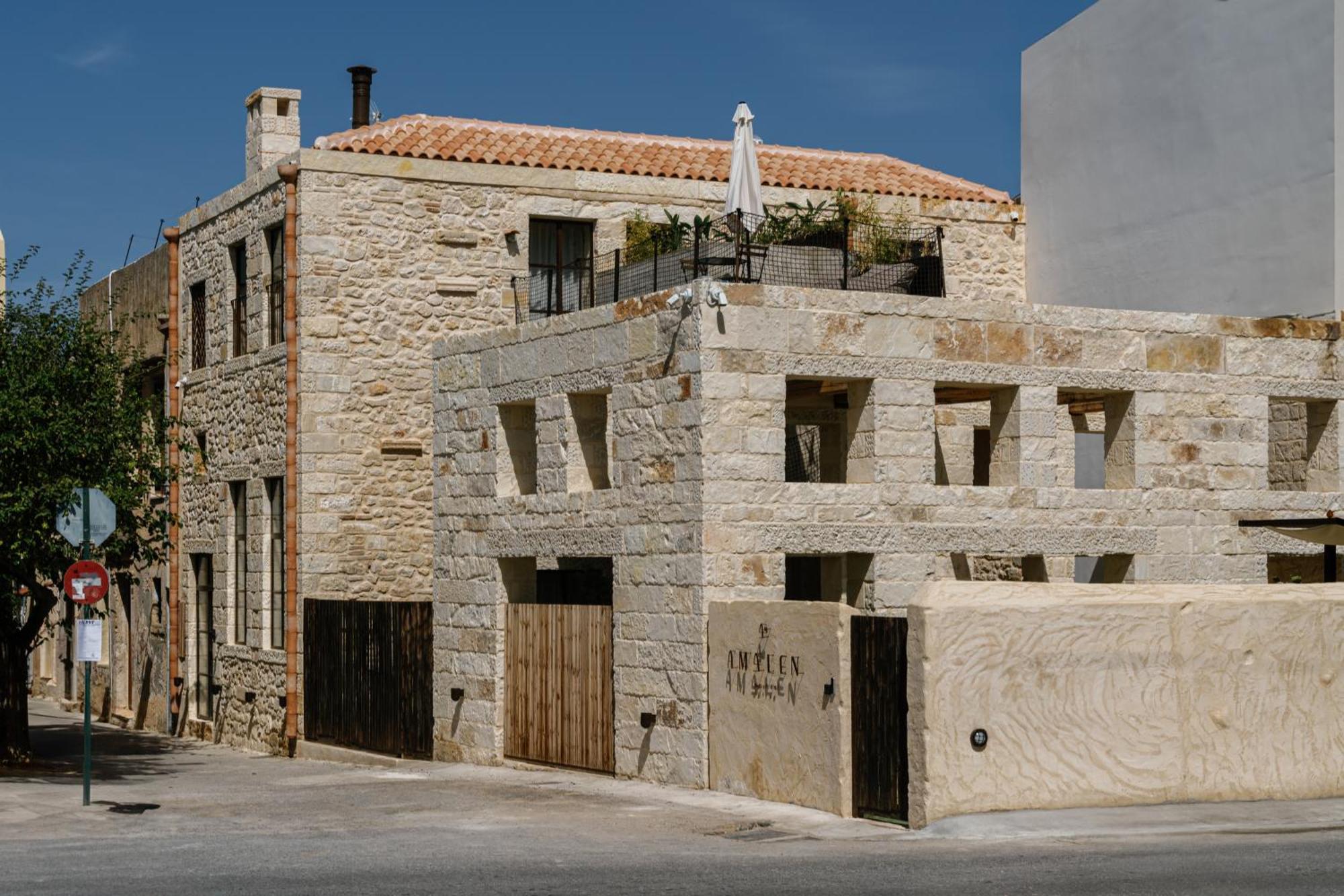 Amalen Suites Adults Only Rethymno  ภายนอก รูปภาพ